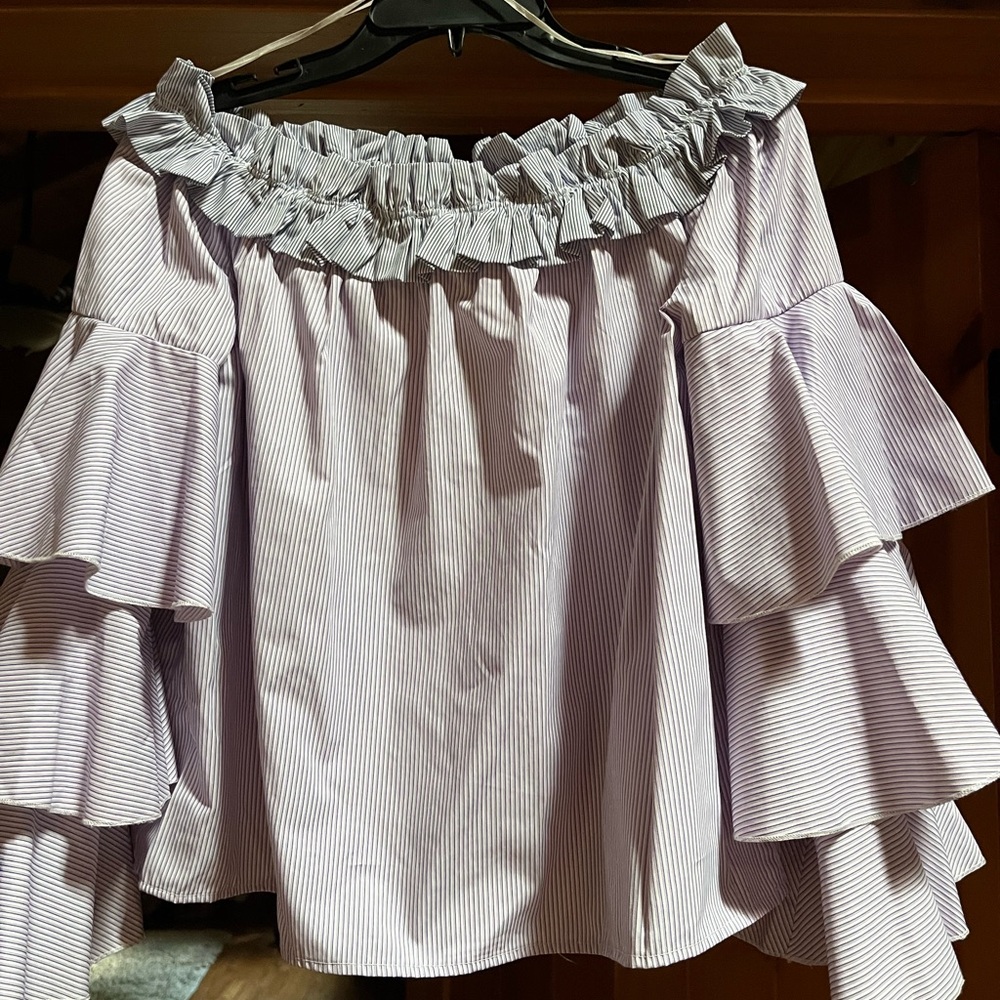 Off the shoulder blouse